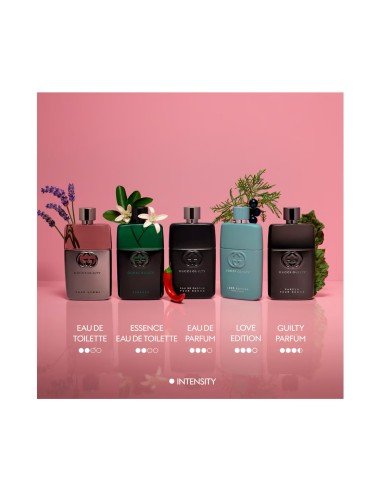Gucci Guilty Homme Love Eau de Parfum: fragranza legnosa e floreale per l'uomo moderno